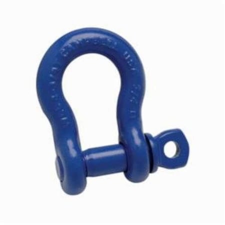 419S Anchor Shackle, 85 Ton Load, 1 In, 118 In Screw Pin, Painted